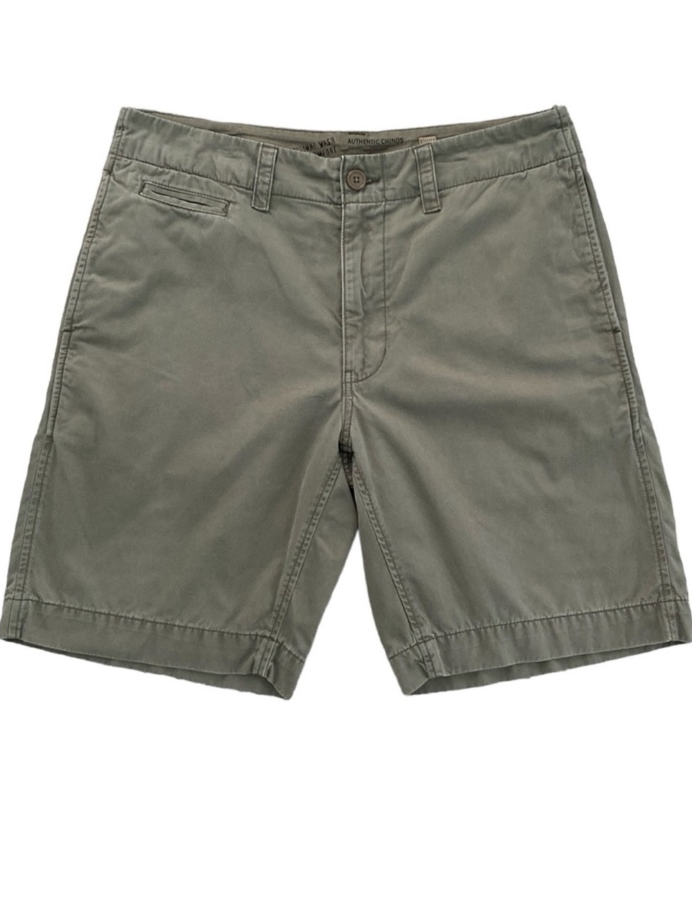 Authentic Chinos Green Army Shorts